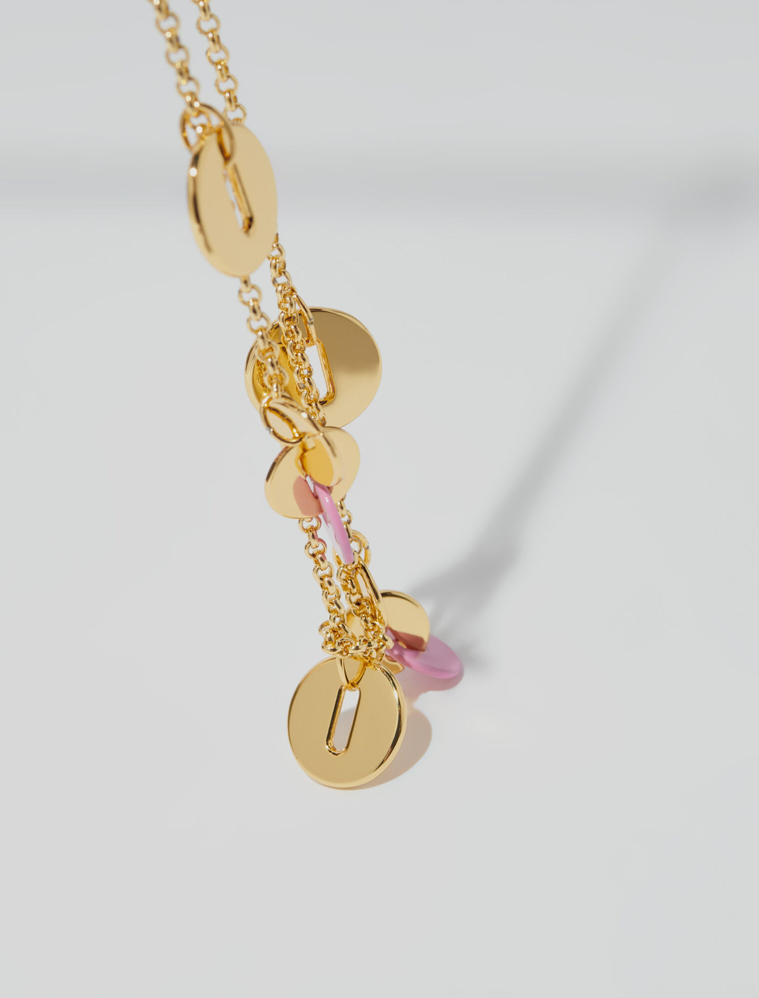 Collana a catena con pendenti