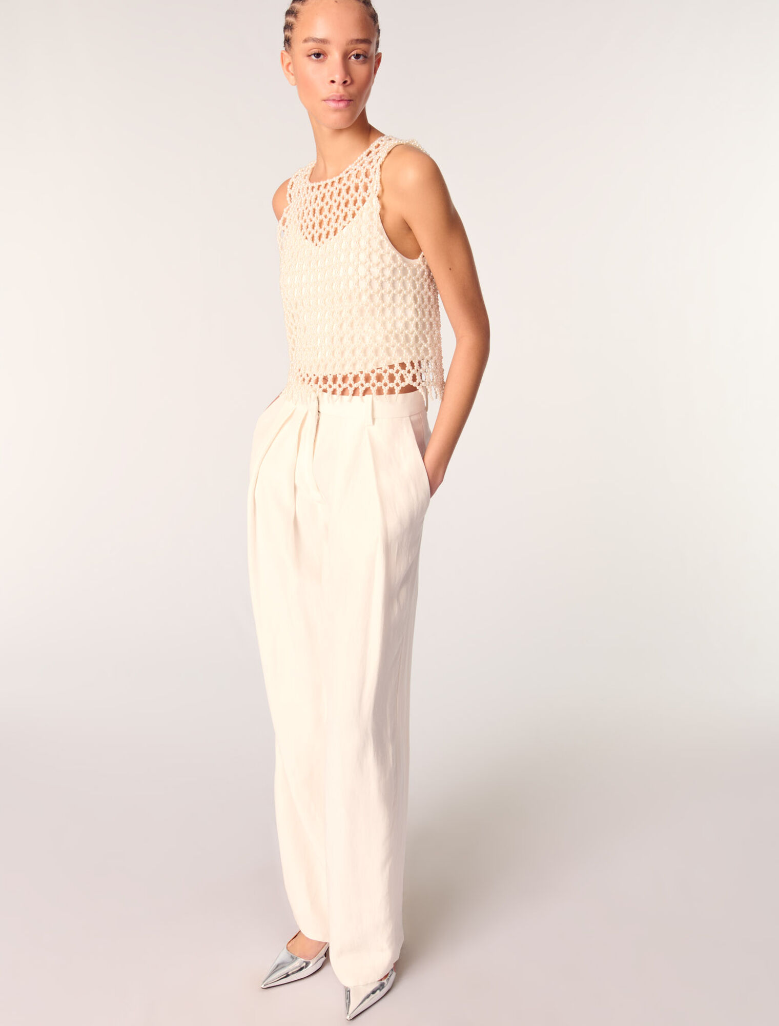 Pantaloni da tailleur larghi