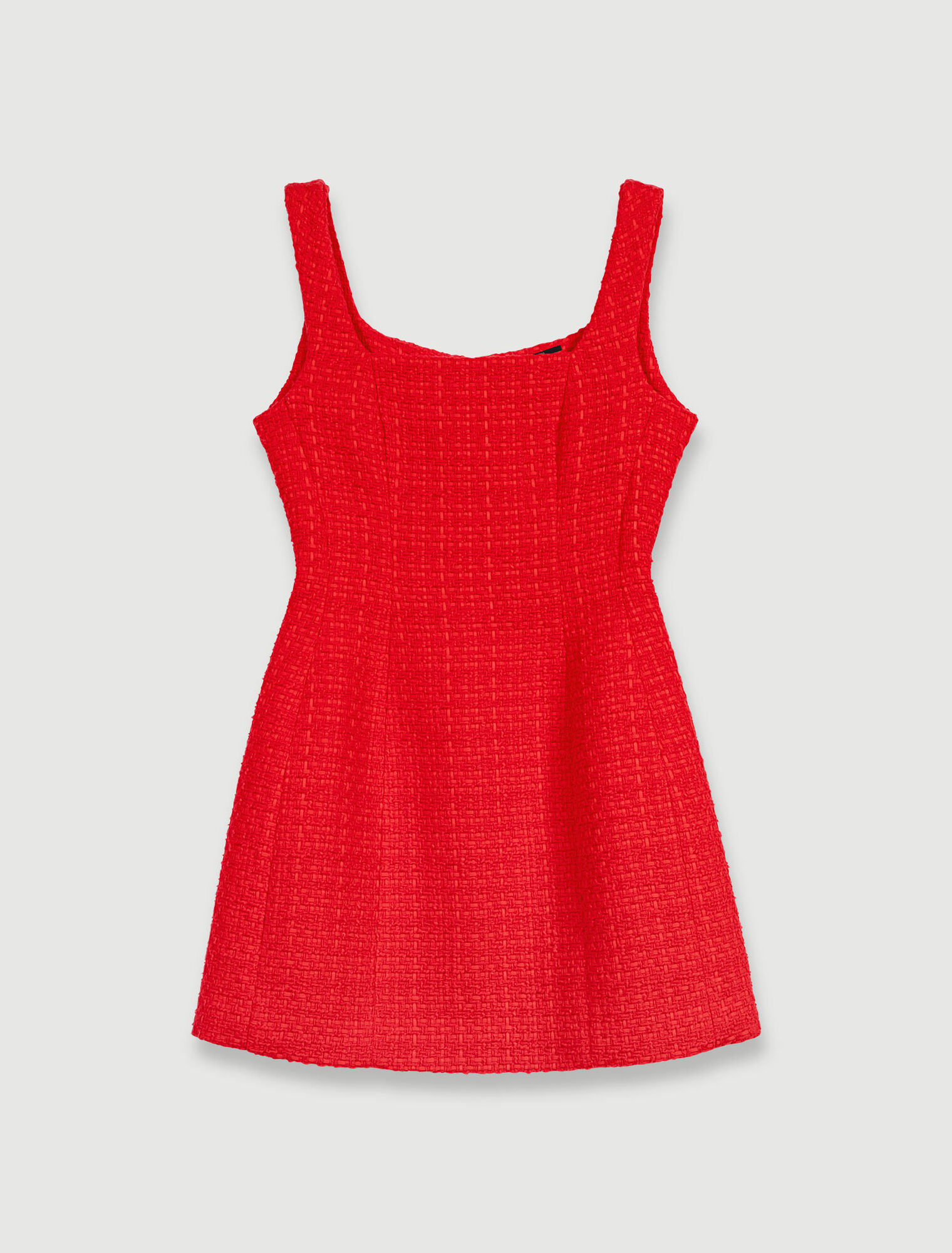 Abito corto in tweed