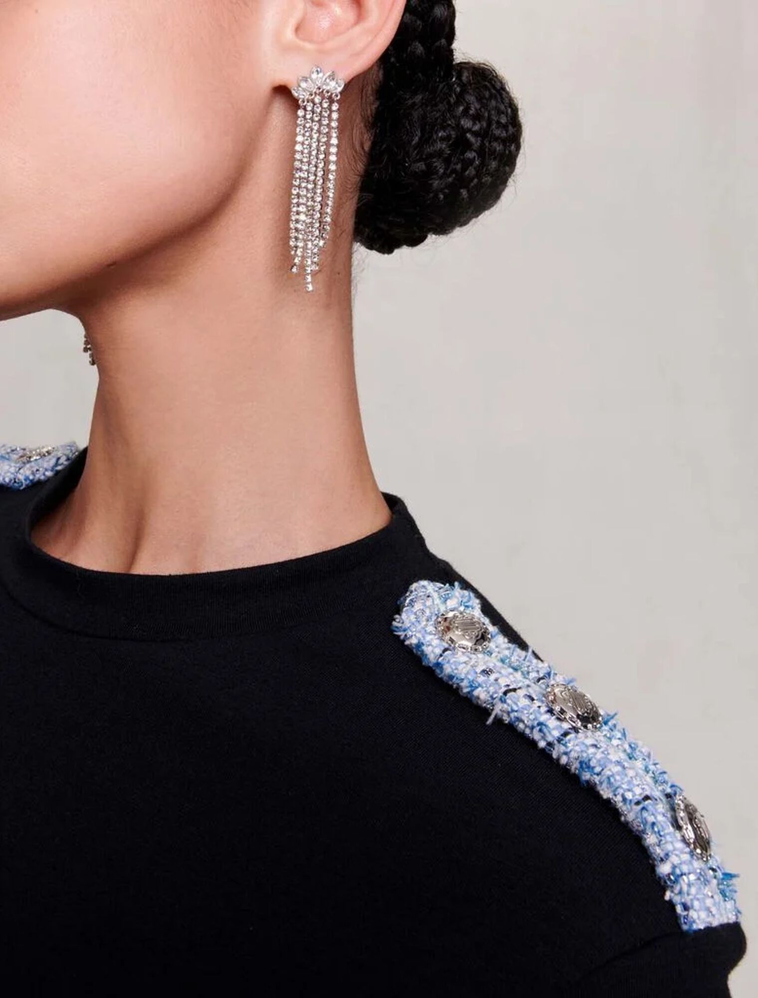 Orecchini con strass