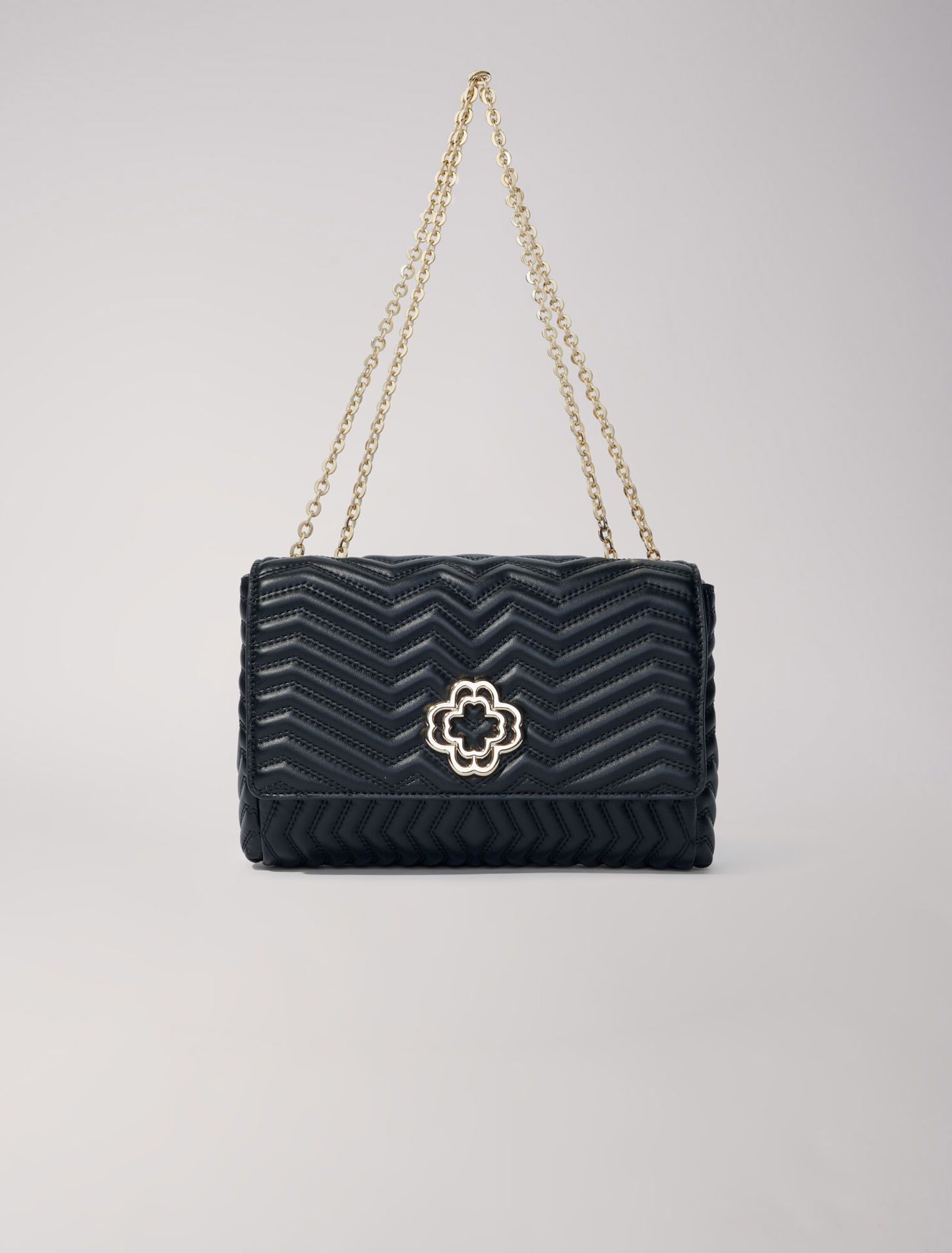 Borsa a catena in pelle