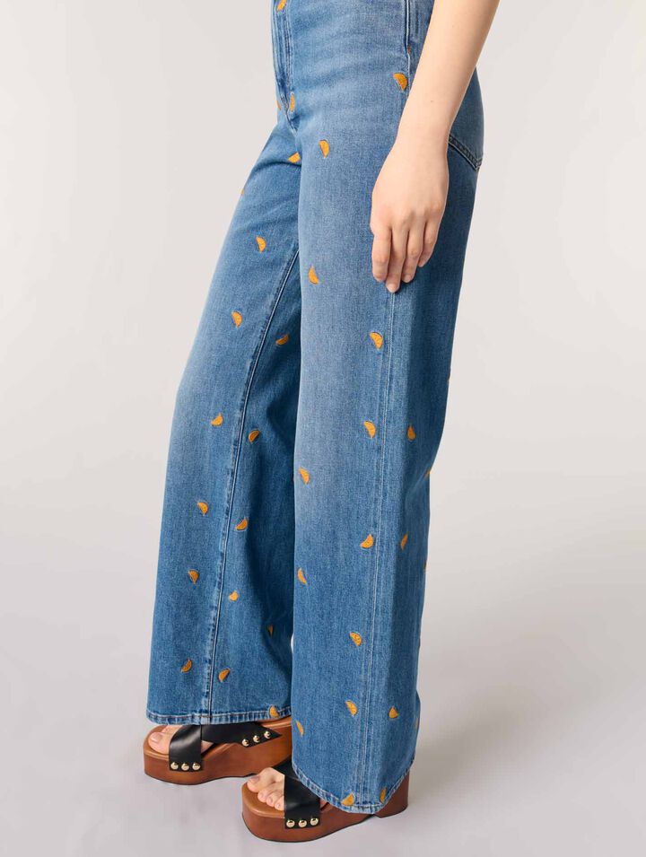 Jeans ricamati