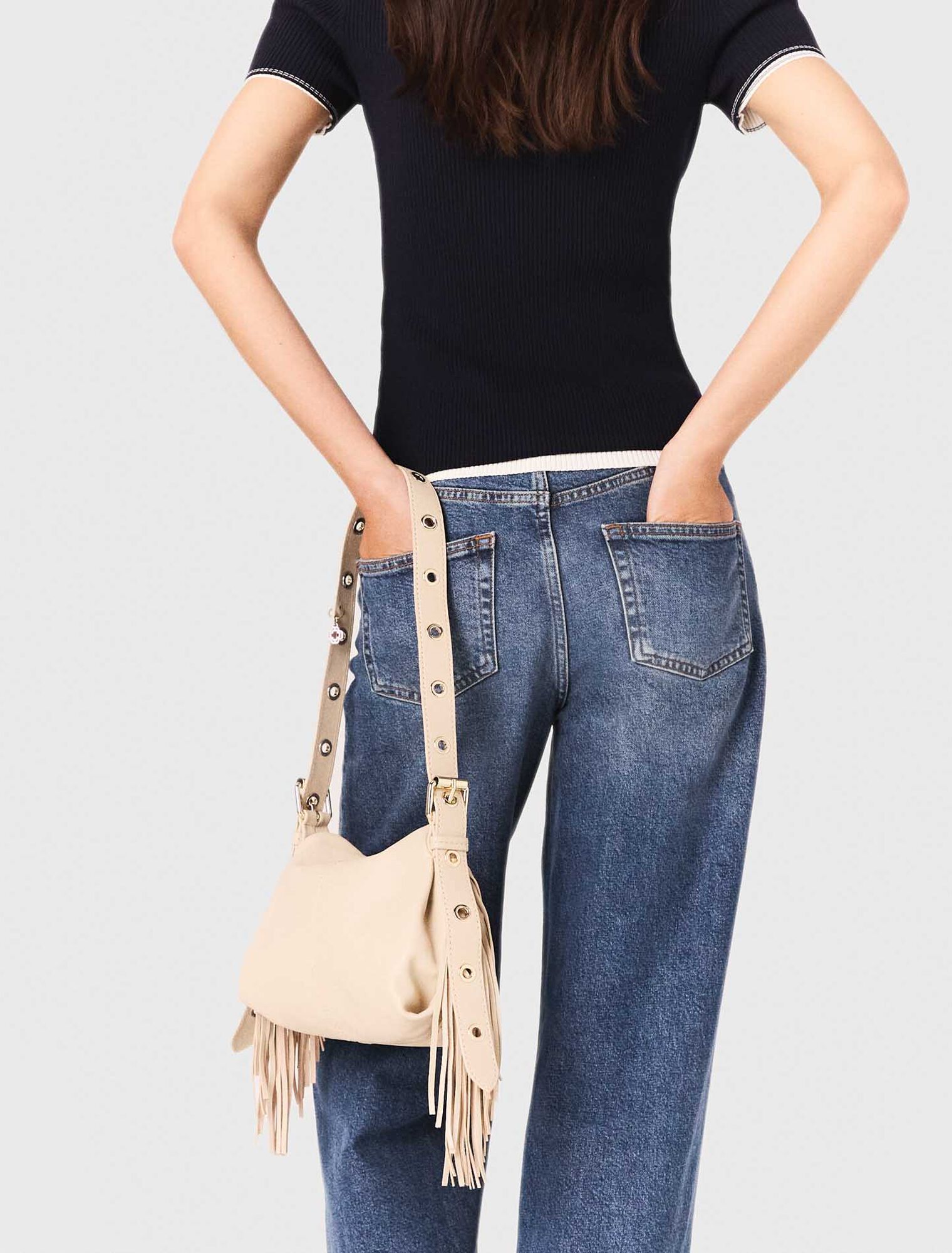 Borsetta Miss M in pelle liscia