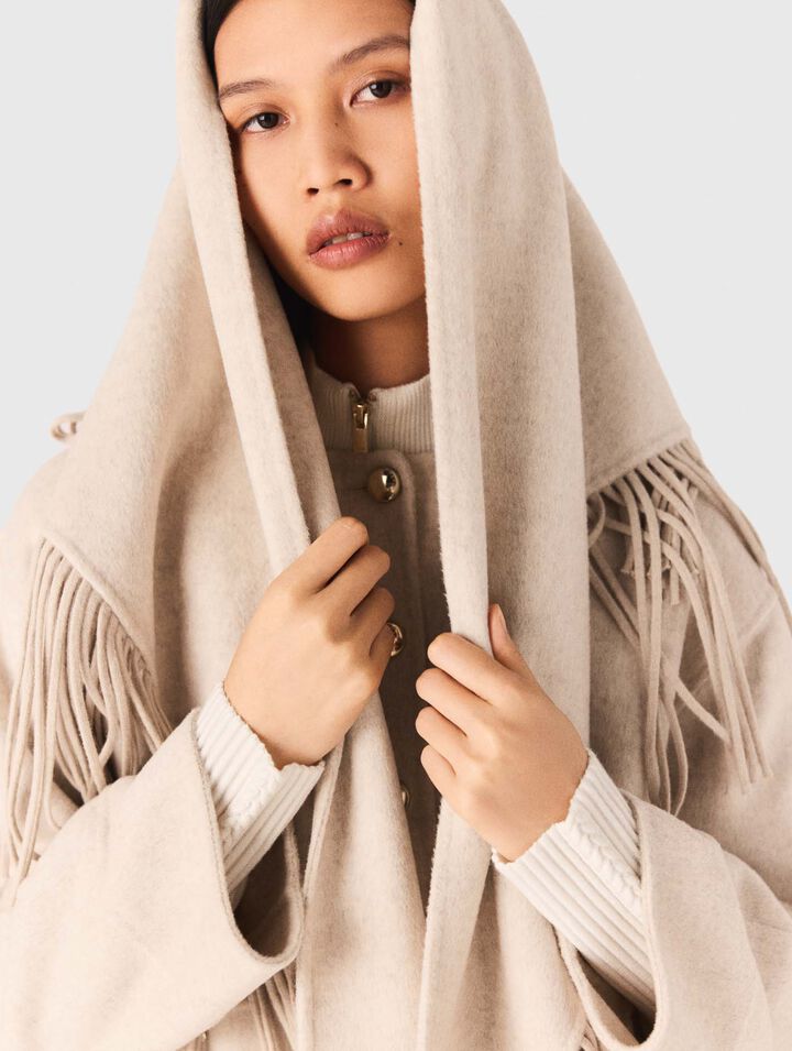 Cappotto corto in lana