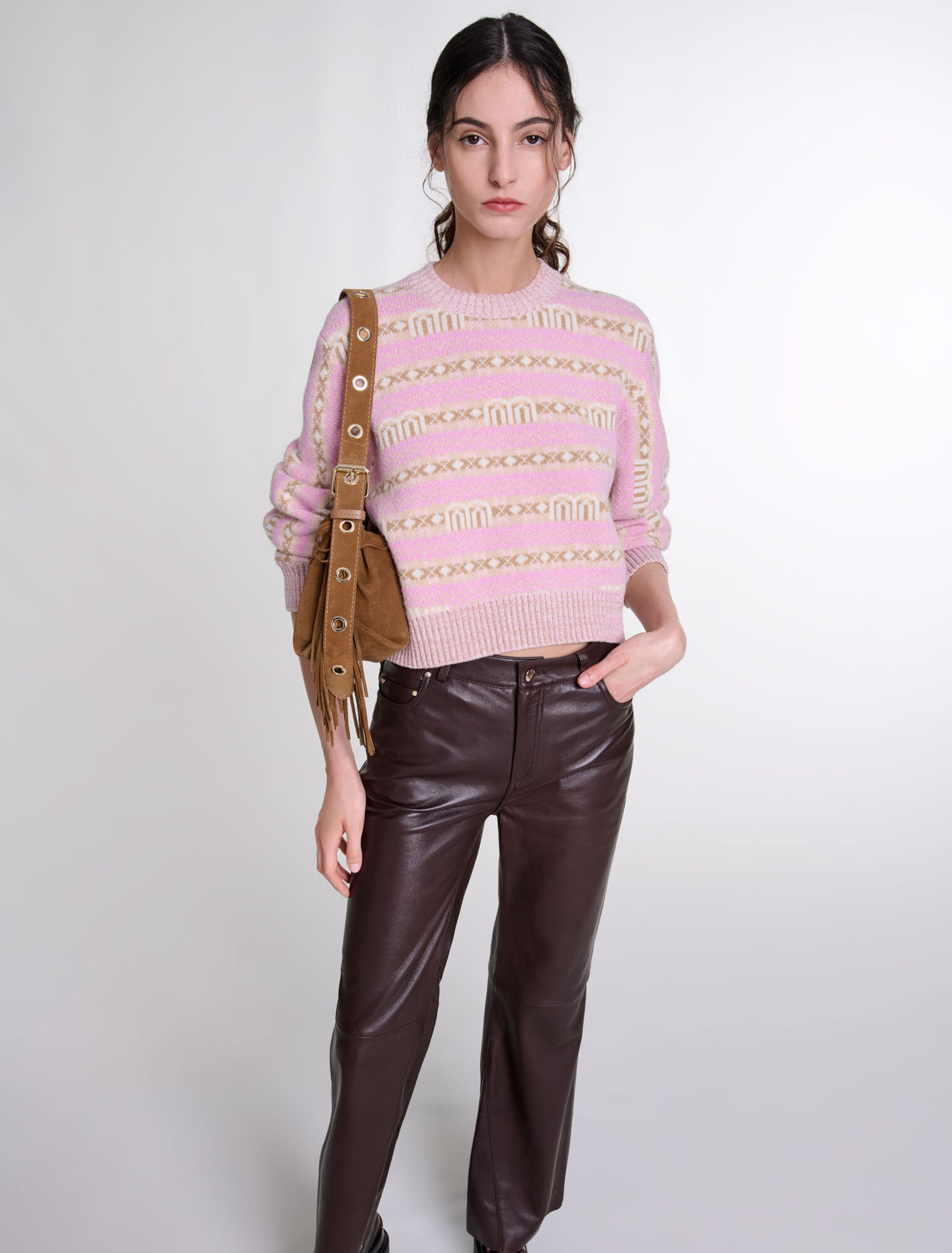 Pantaloni in pelle
