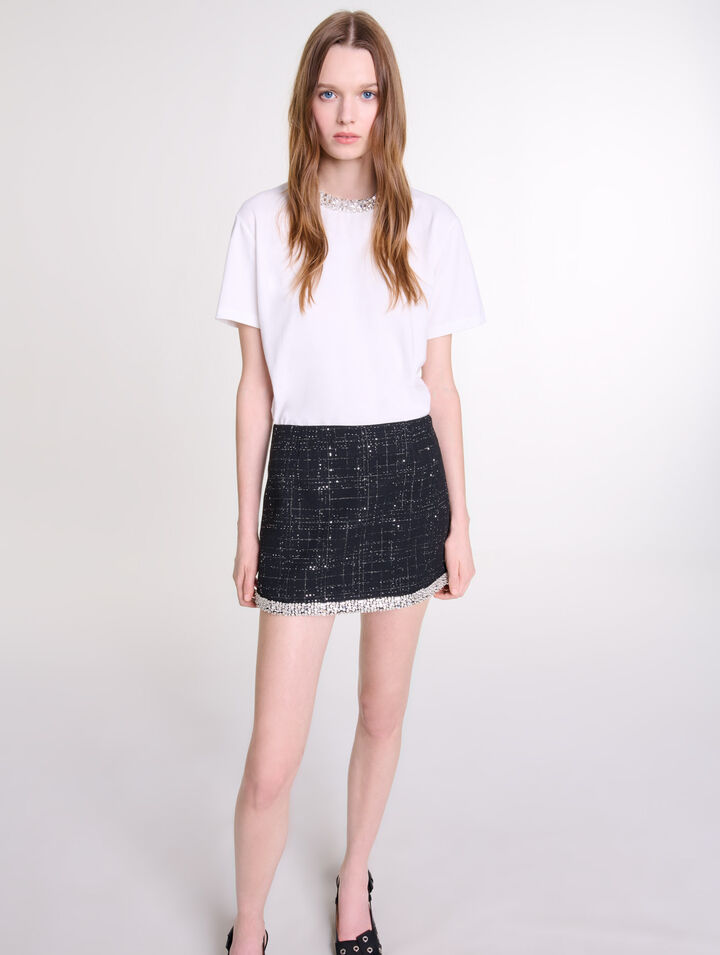 Skorts con lustrini
