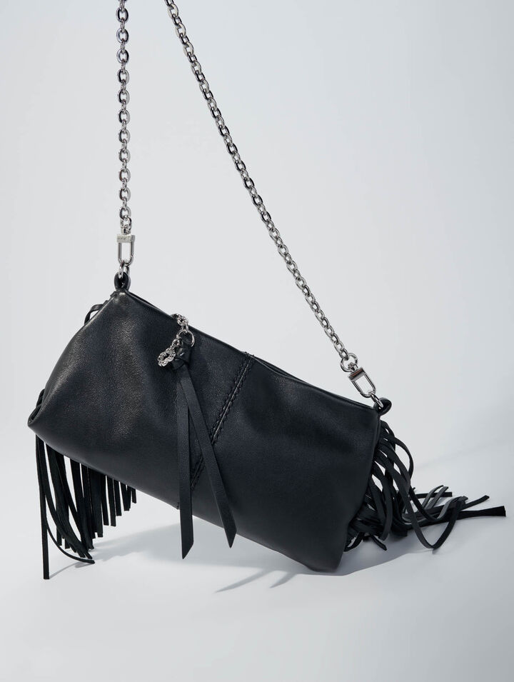 Pochette Miss M pouch pelle liscia
