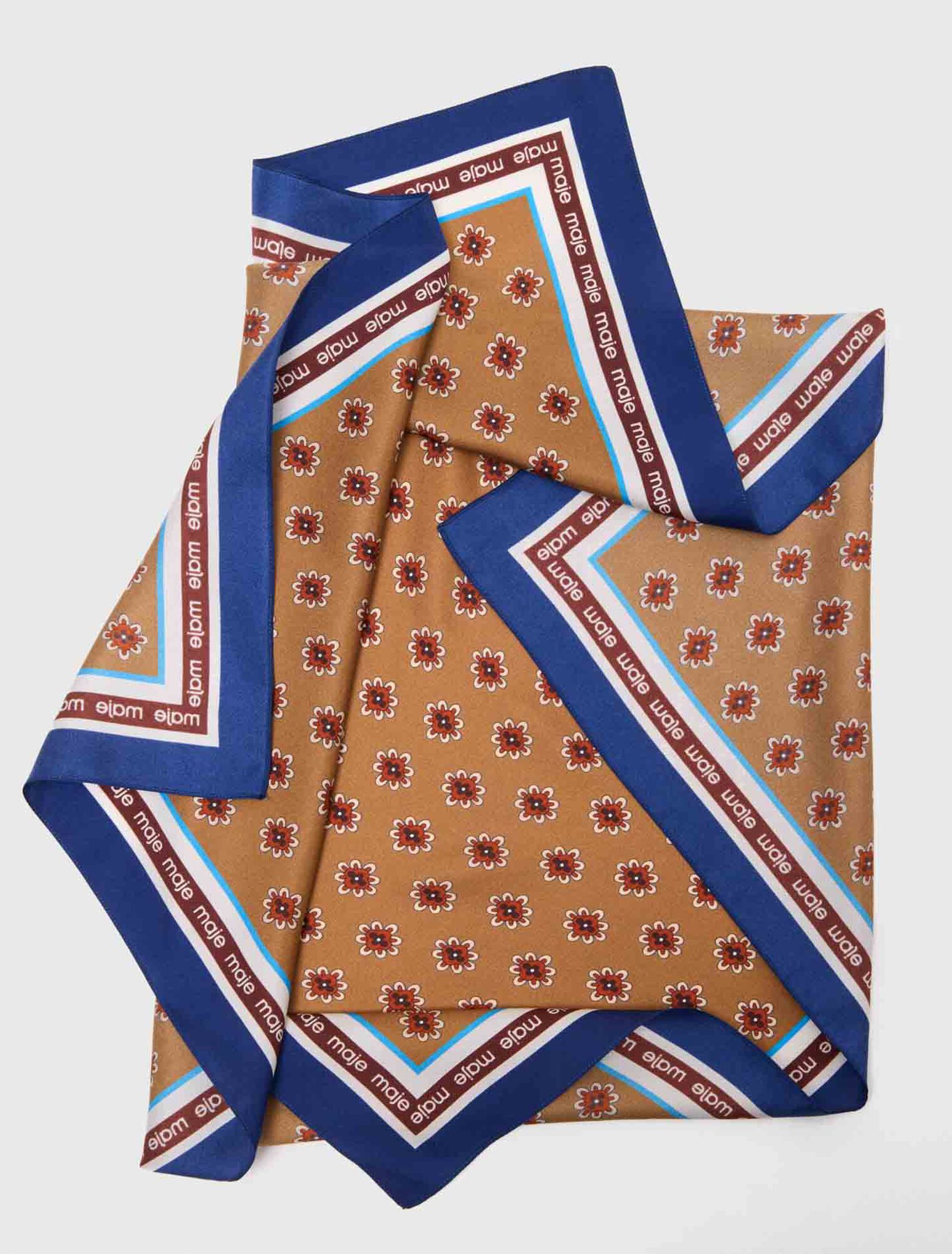 Bandana con stampa floreale