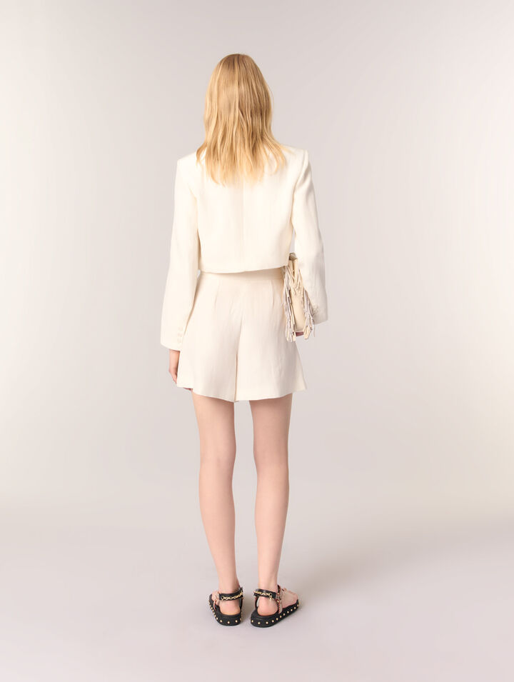 Giacca da tailleur corta