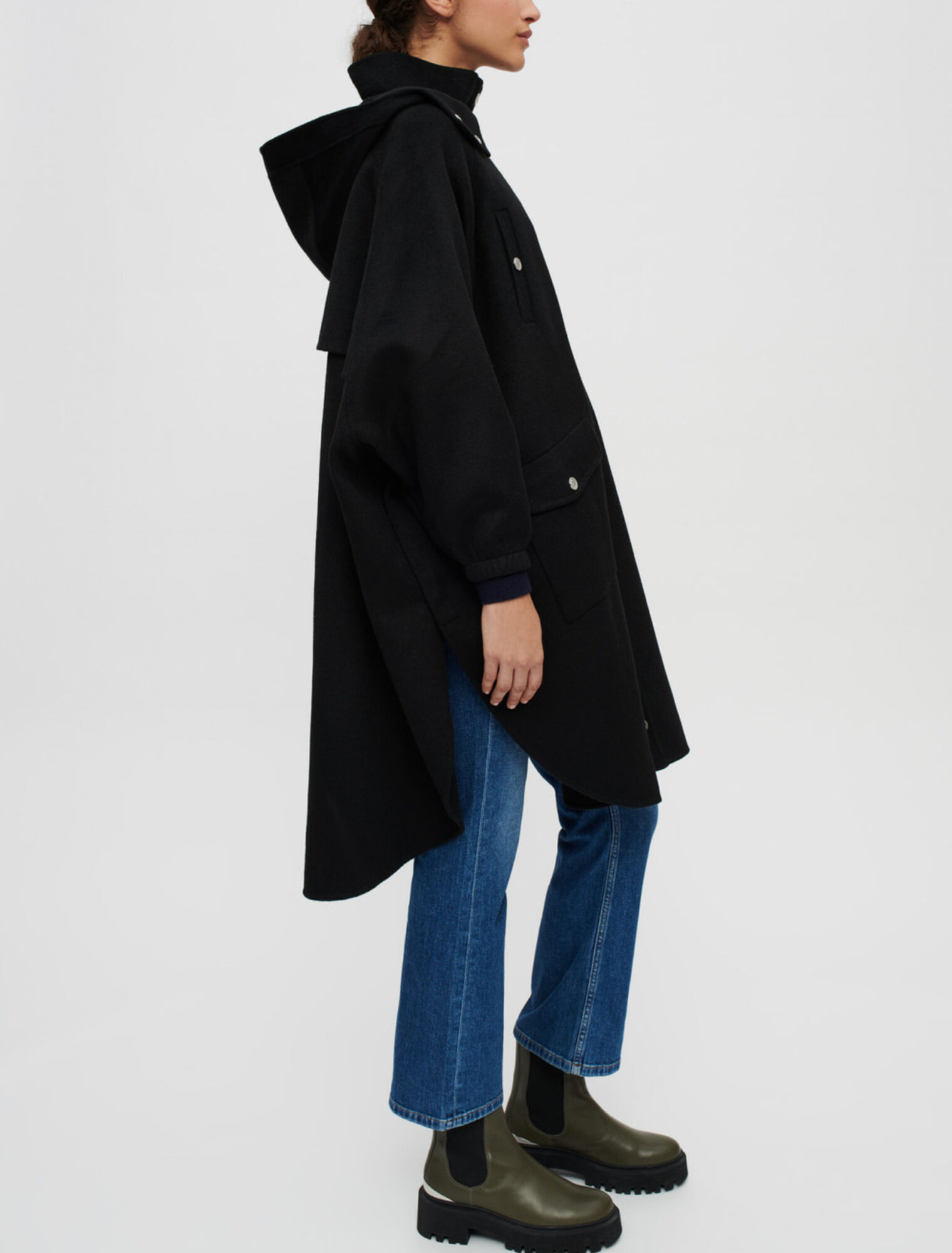 Cappotto double face oversize