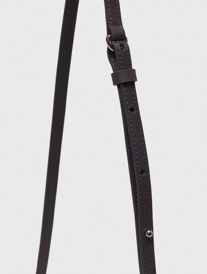 Borsa M in pelle scamosciata