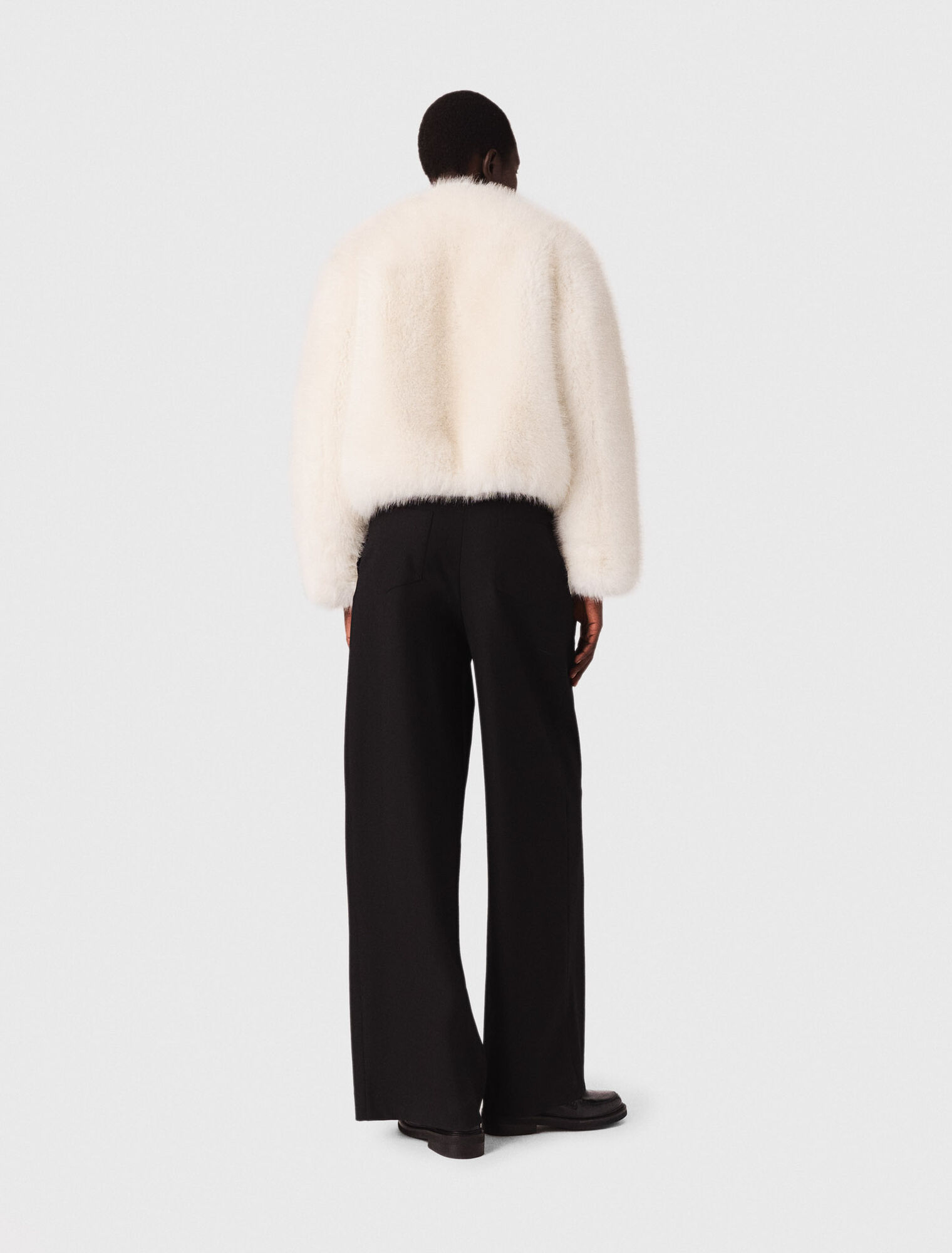 Pantaloni da tailleur a gamba larga