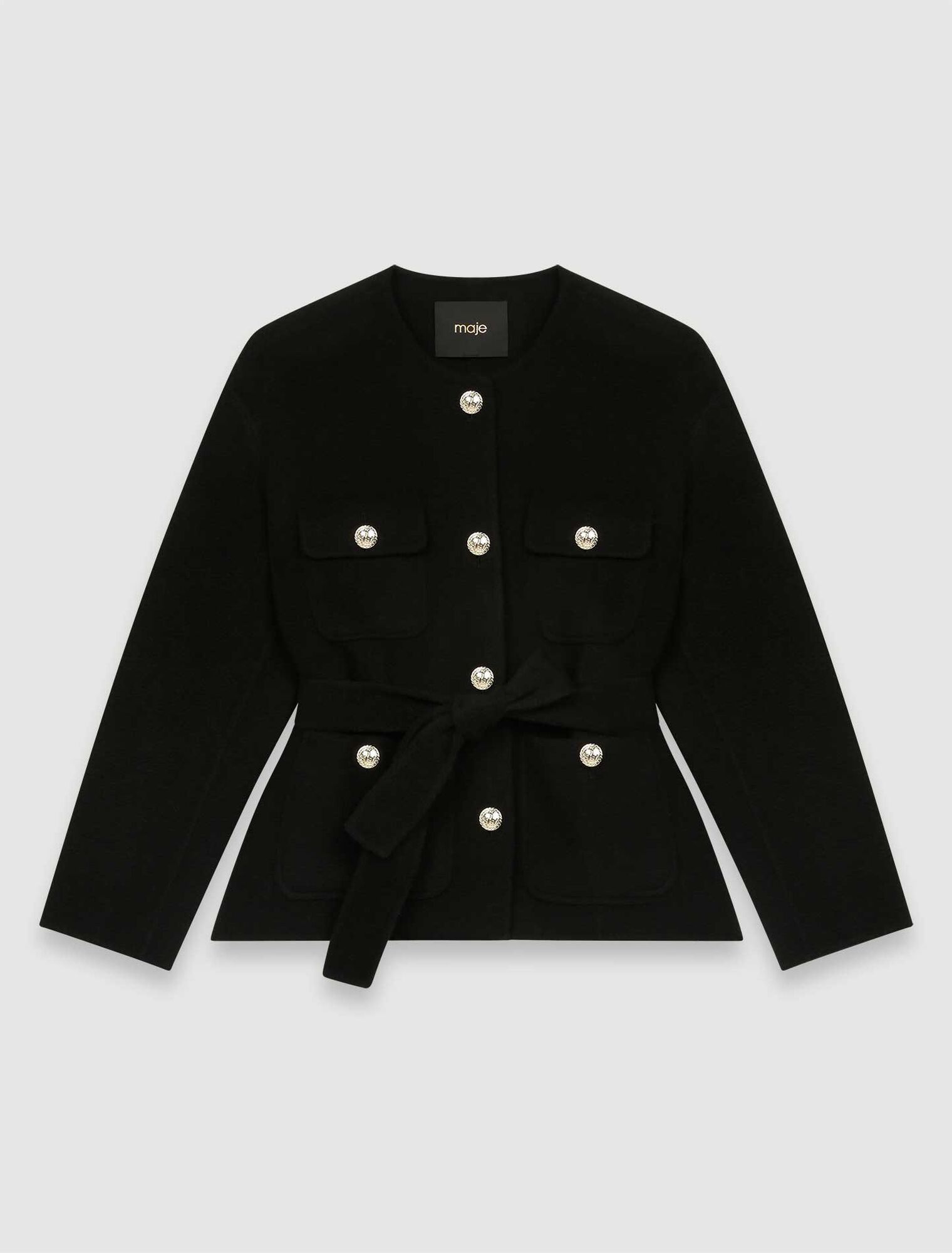 Cappotto double-face testurizzato