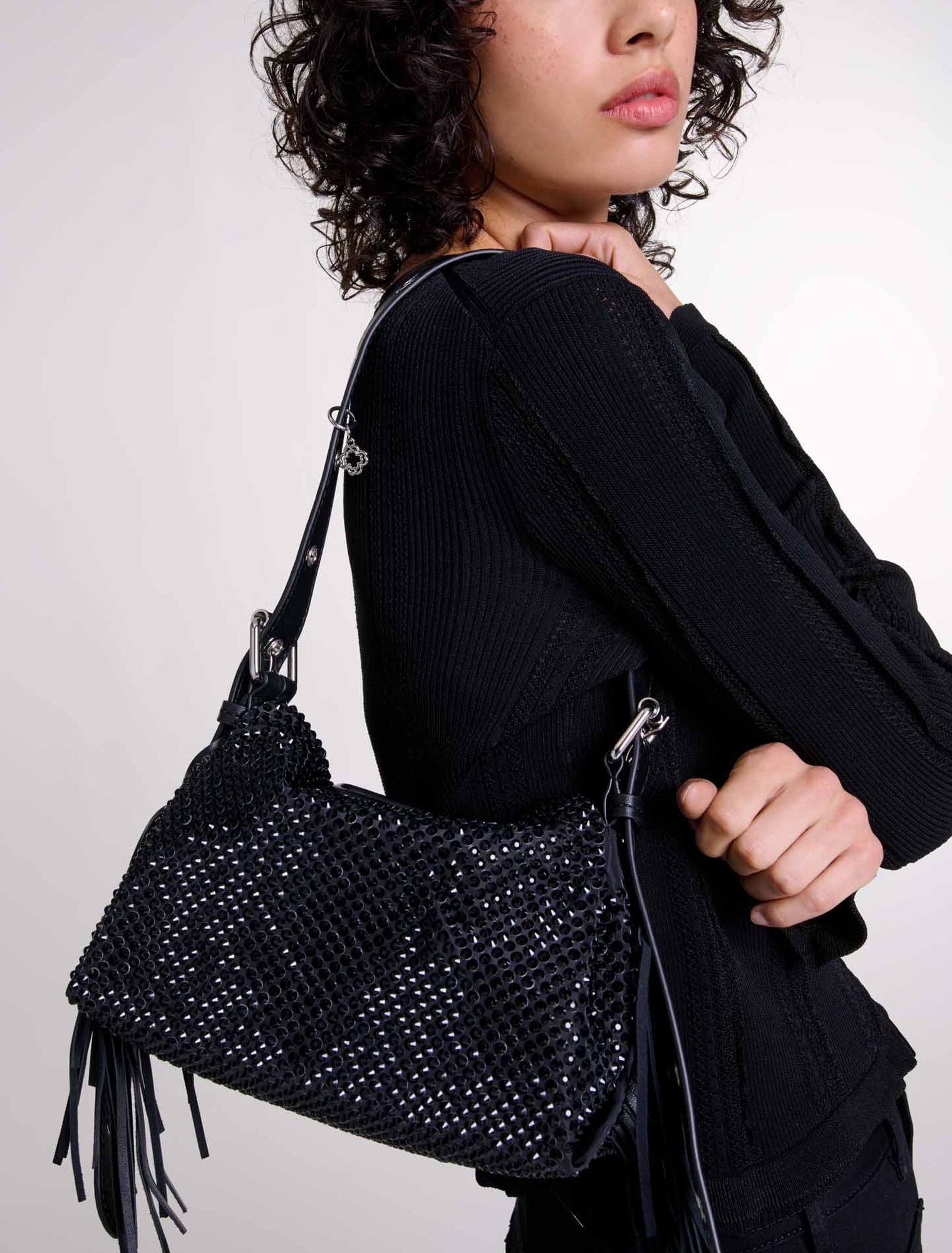 Borsa Miss M Mini in strass