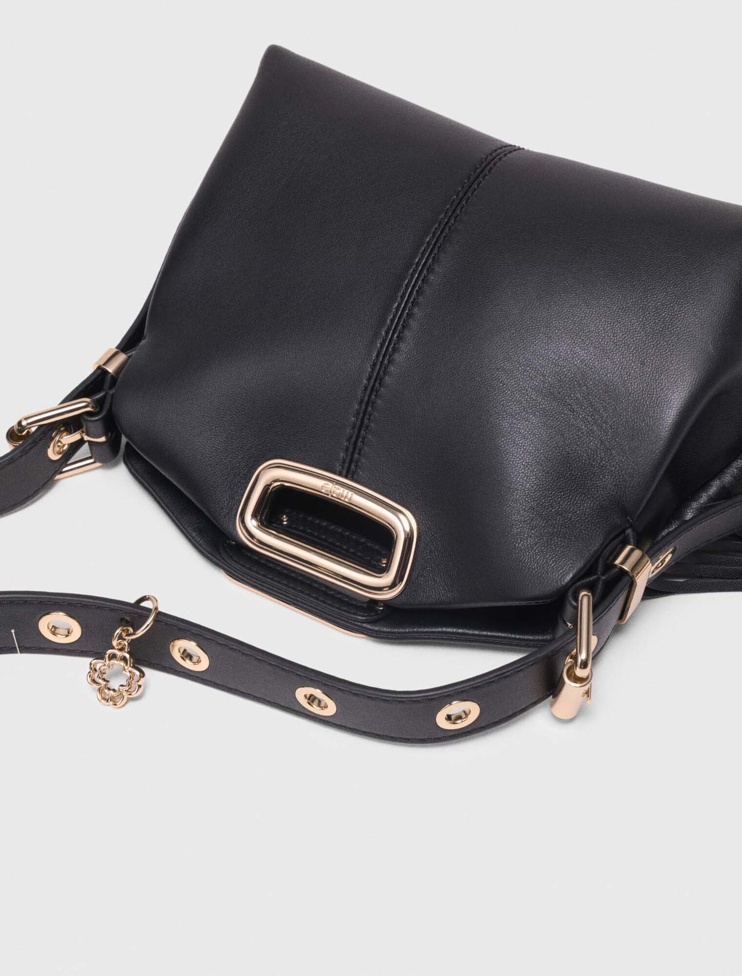 Borsa Miss M mini manico dorato