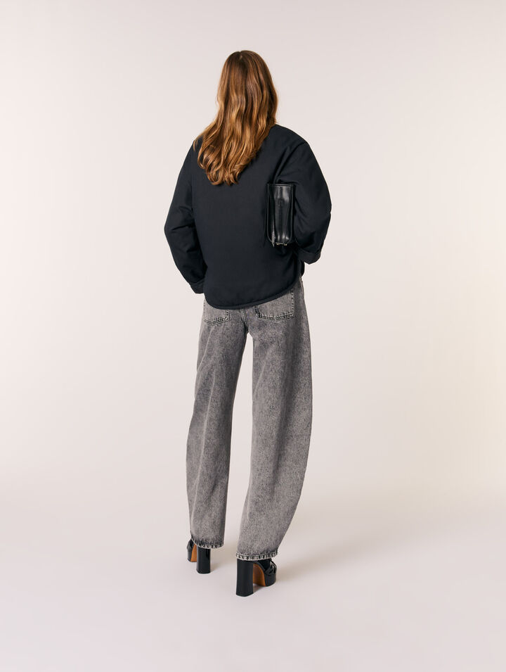 Cappotto trapuntato reversibile