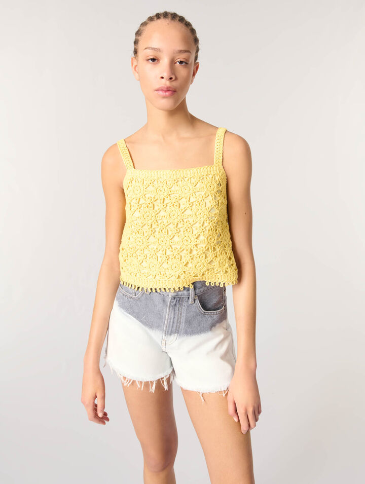 Top in crochet