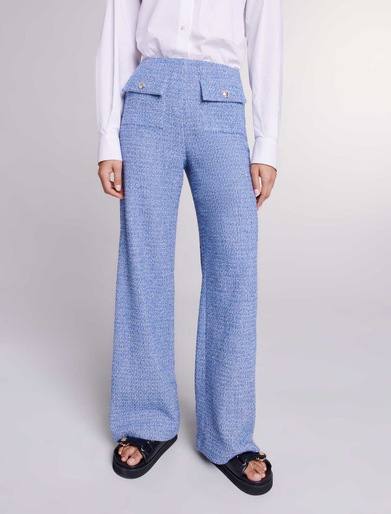 Pantaloni in tweed