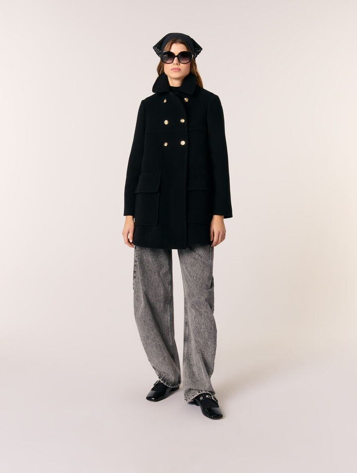 Cappotto in lana mélange