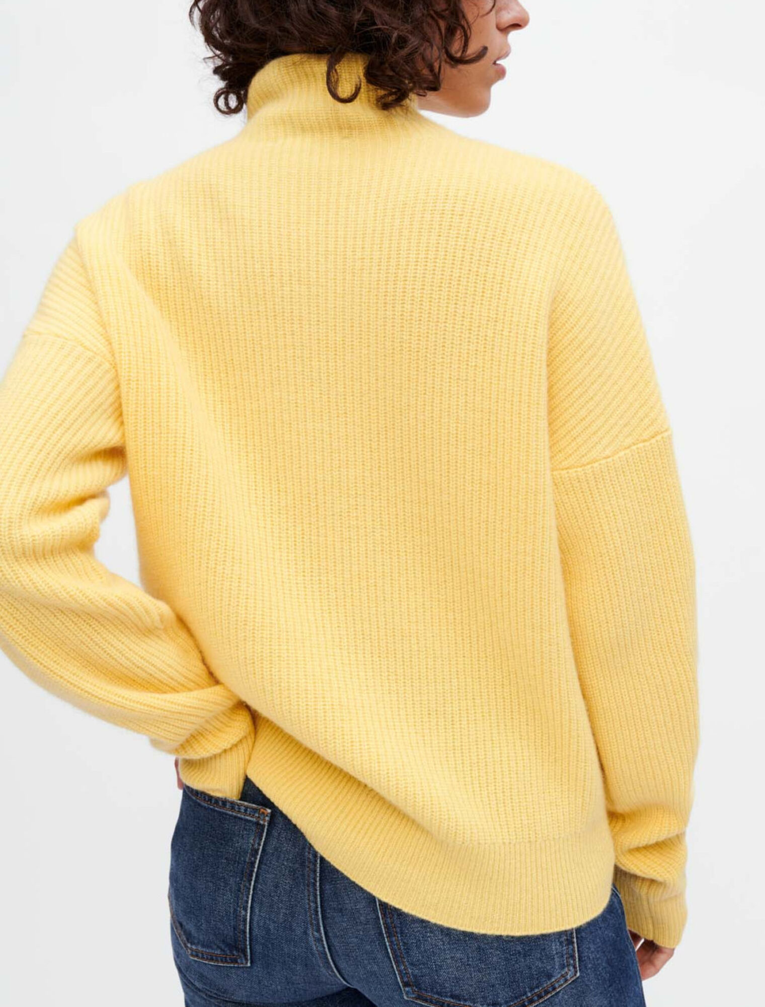 Maglia in cachemire con bottoni