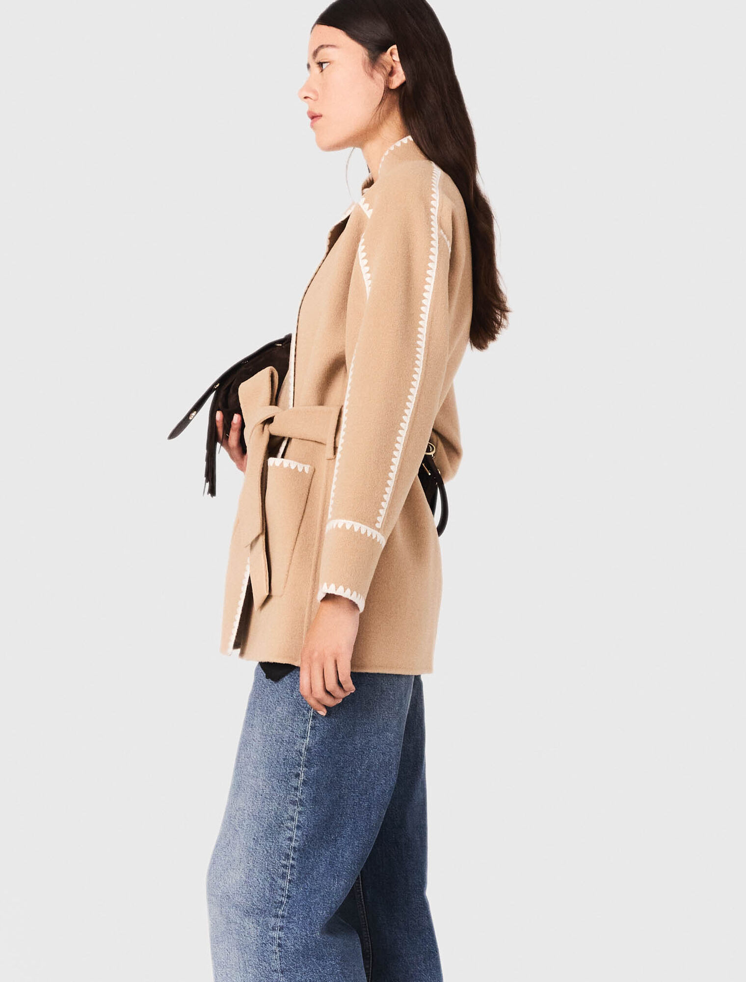 Cappotto corto double face