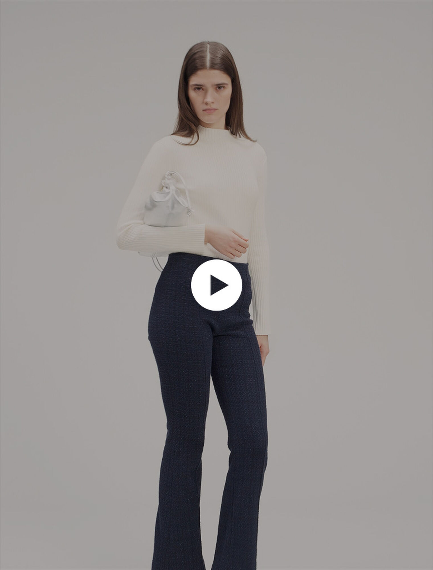Pantaloni in tweed