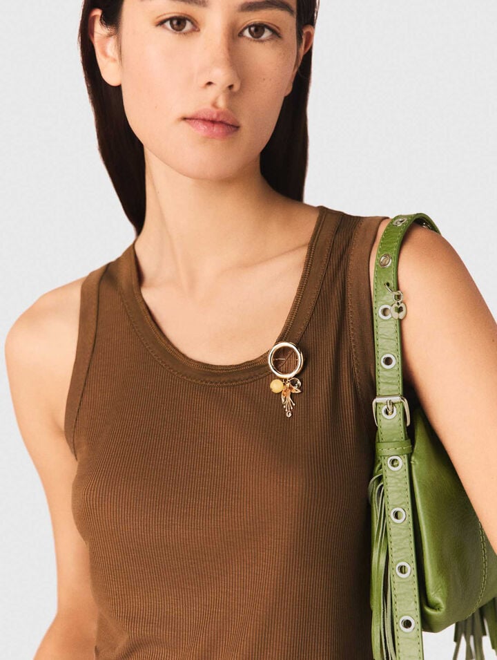 Miss M pochette in pelle