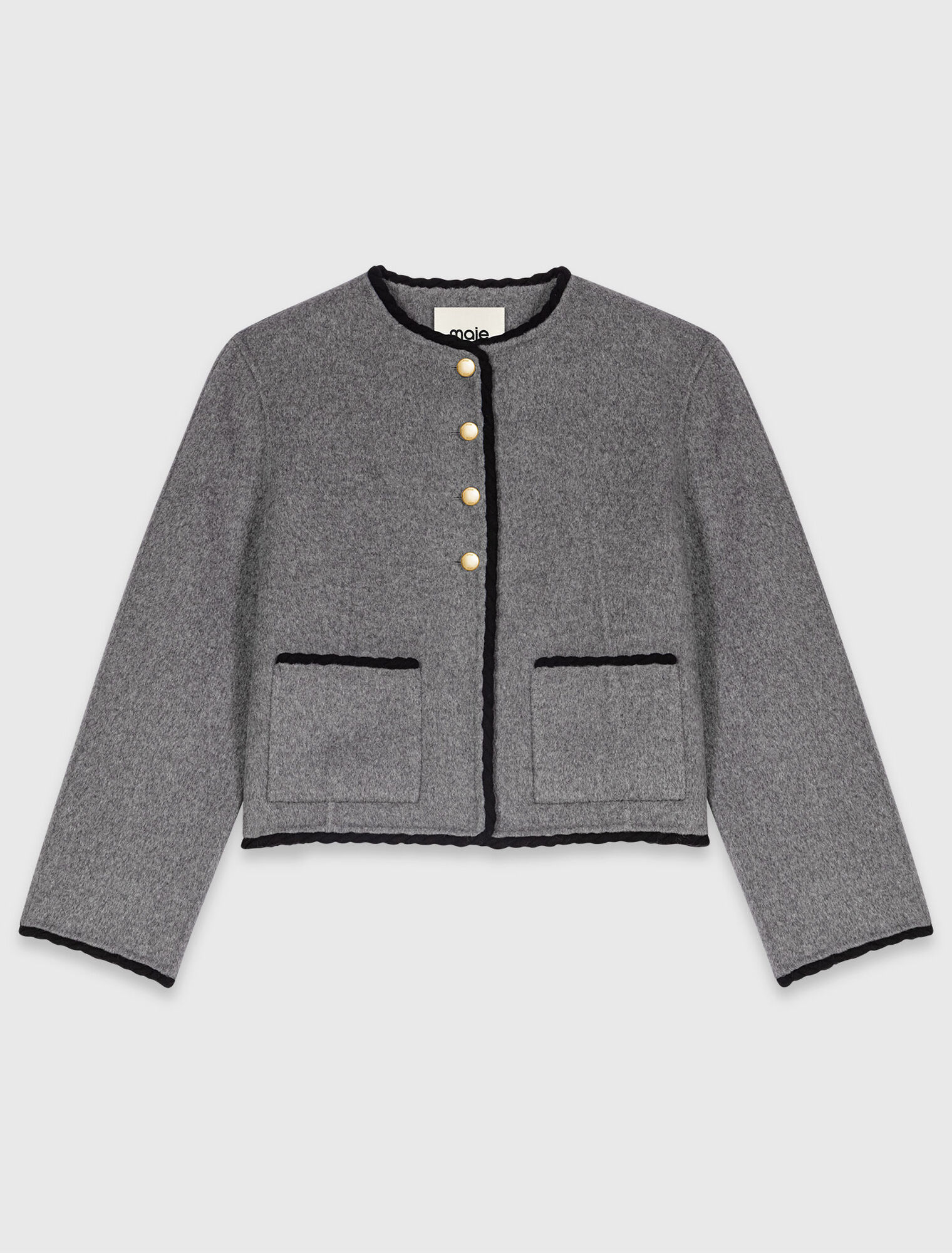 Cappotto corto double face