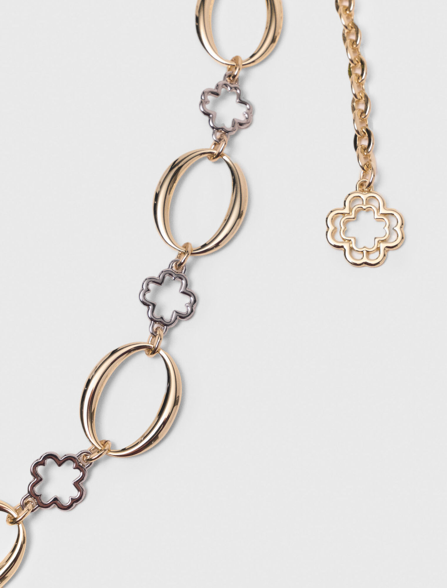 Cintura gioiello maglie Clover