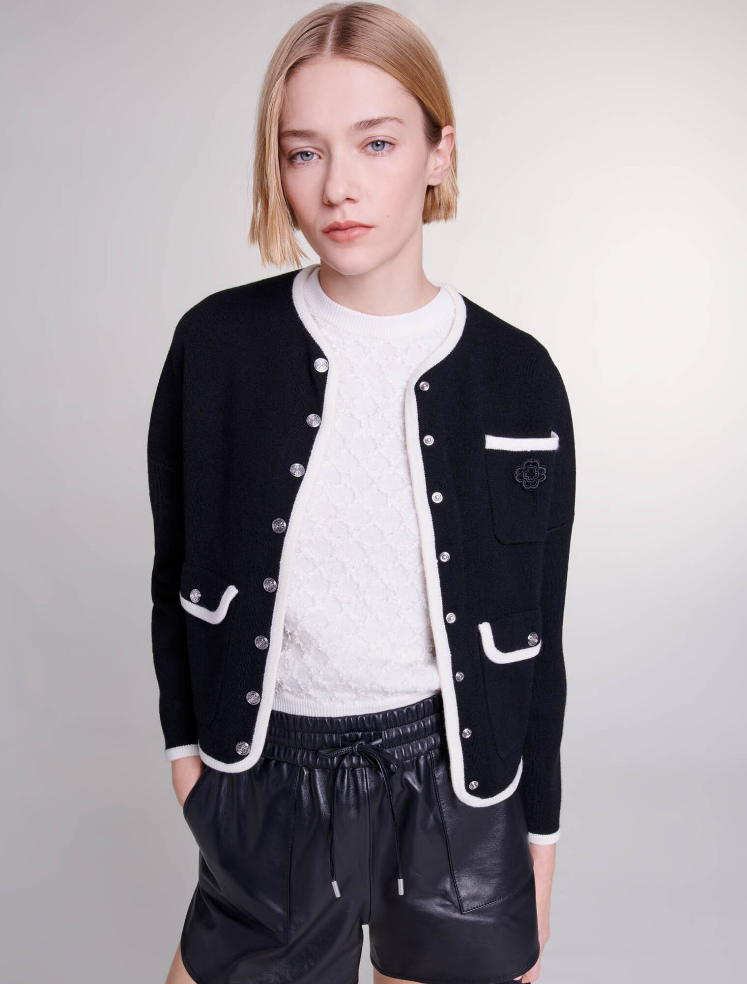 Cardigan in maglia