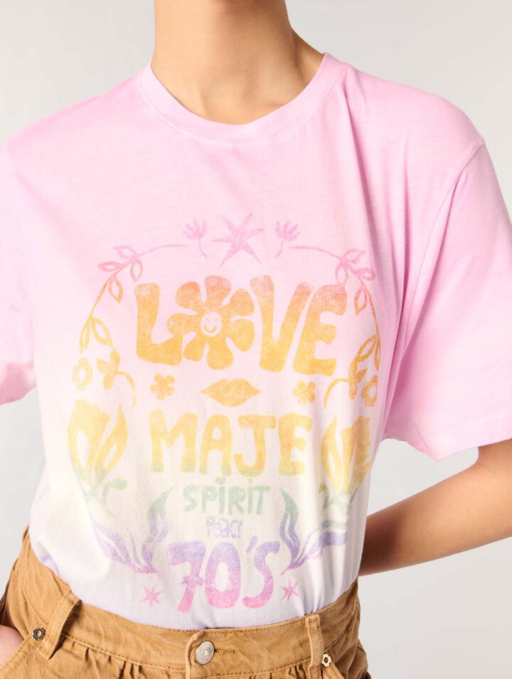 T-shirt con stampa