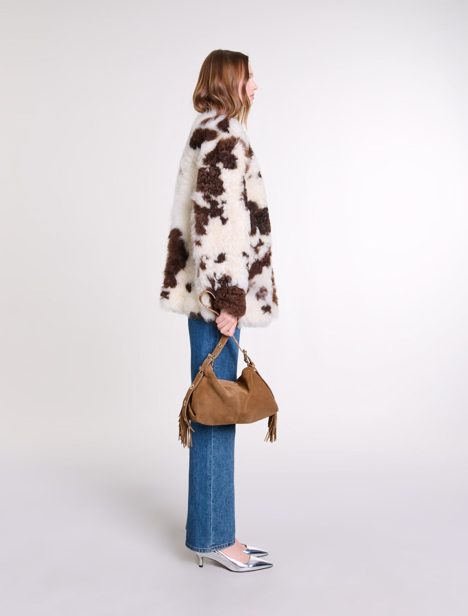 Shearling reversibile