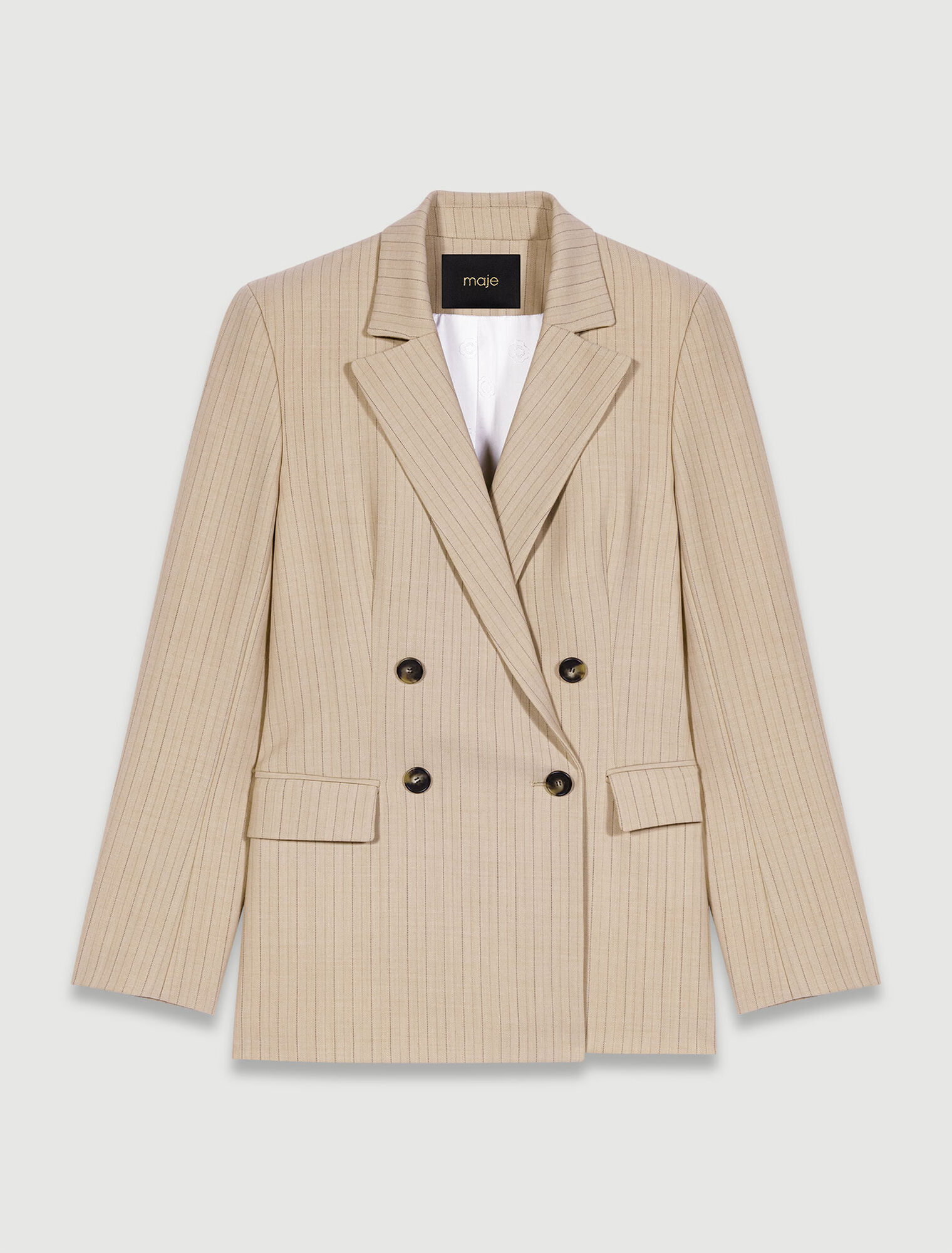 Giacca da tailleur a righe