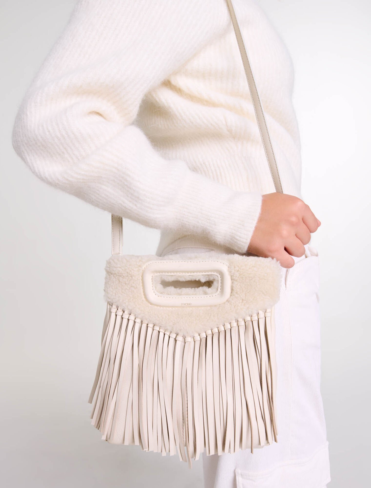 Borsa M in eco pelliccia
