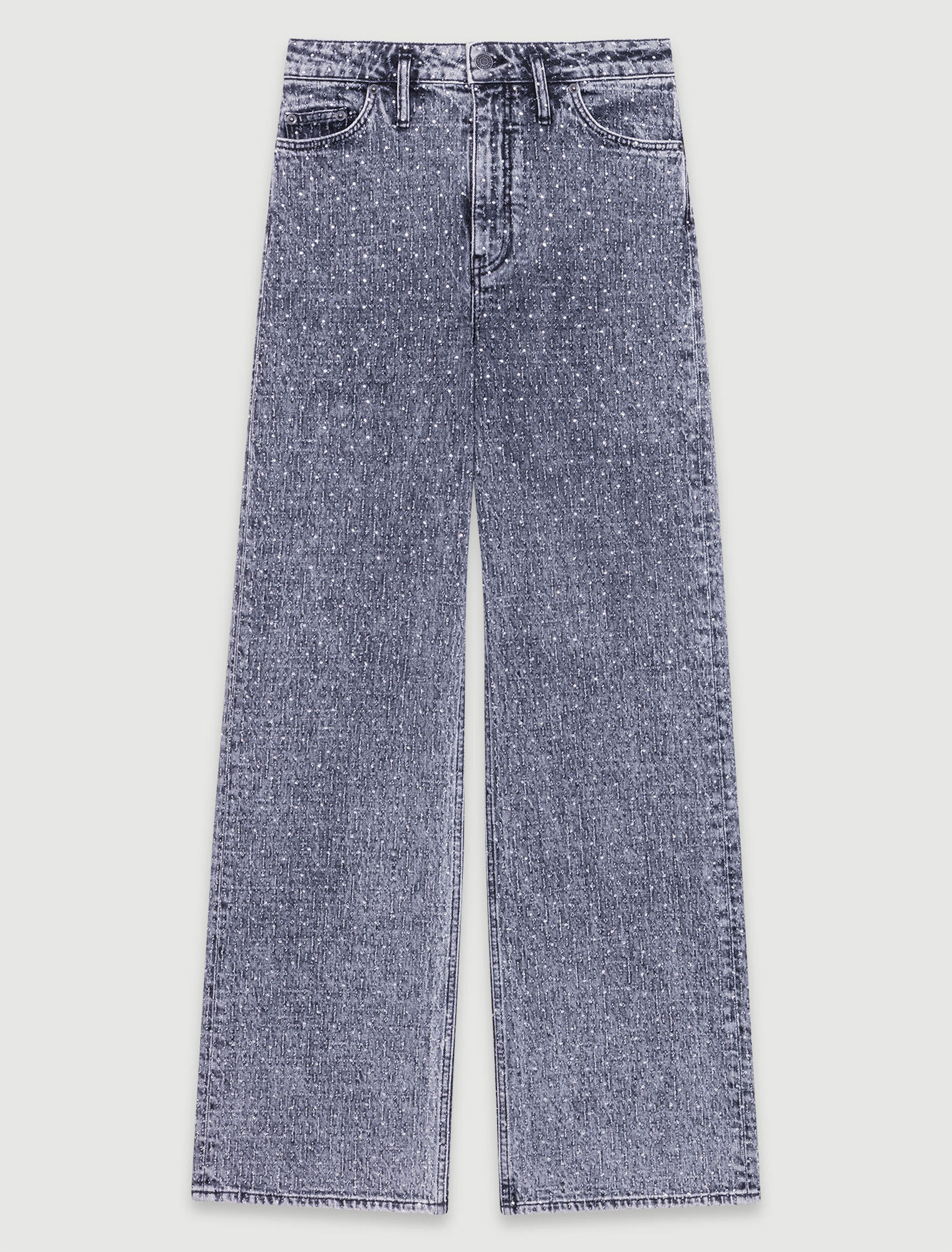 Jeans decorati con strass