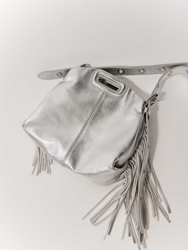 Borsa Miss M mini in pelle metal