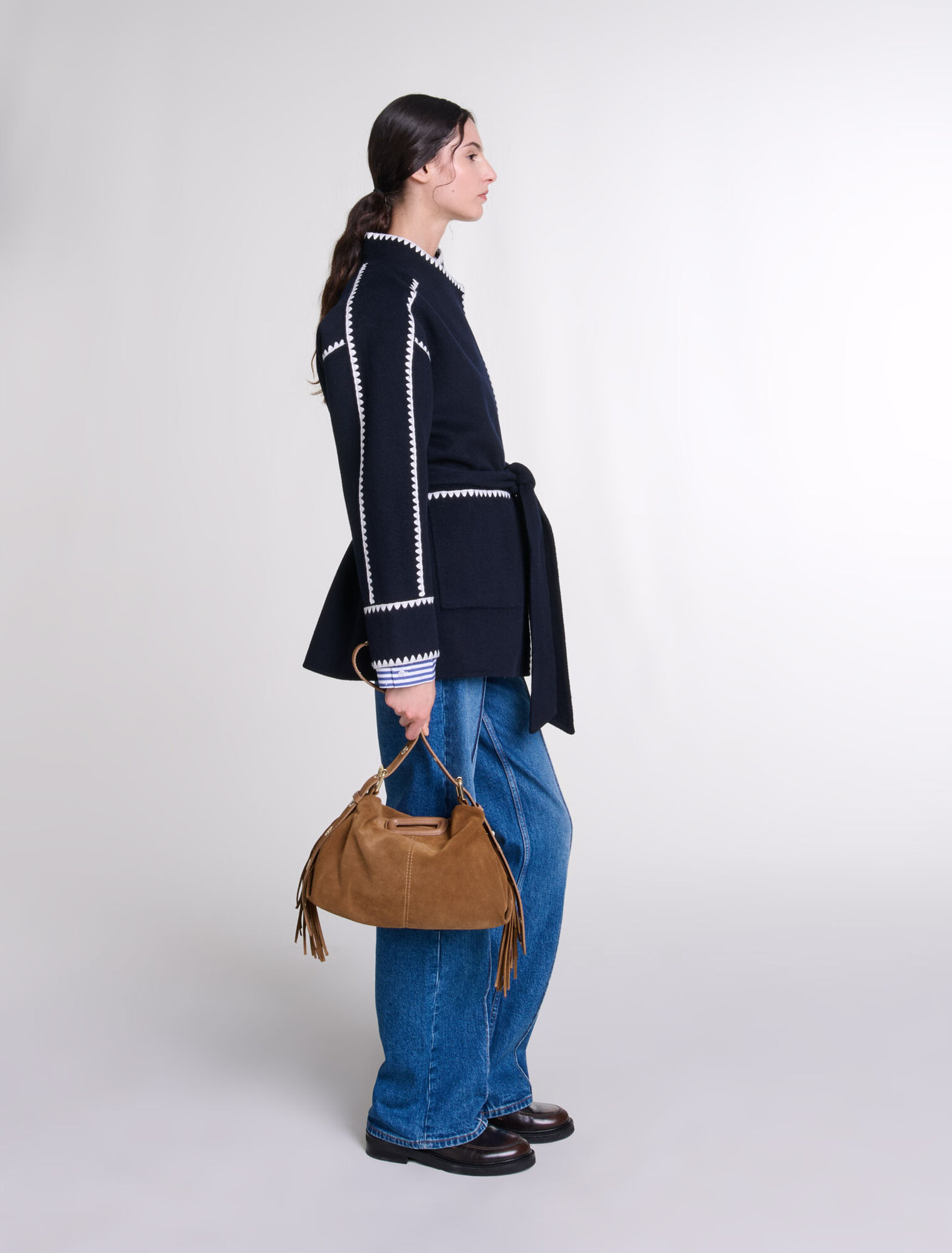 Cappotto corto double face
