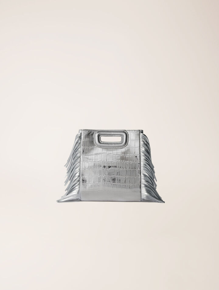 Borsa M Mini in pelle di coccodrillo