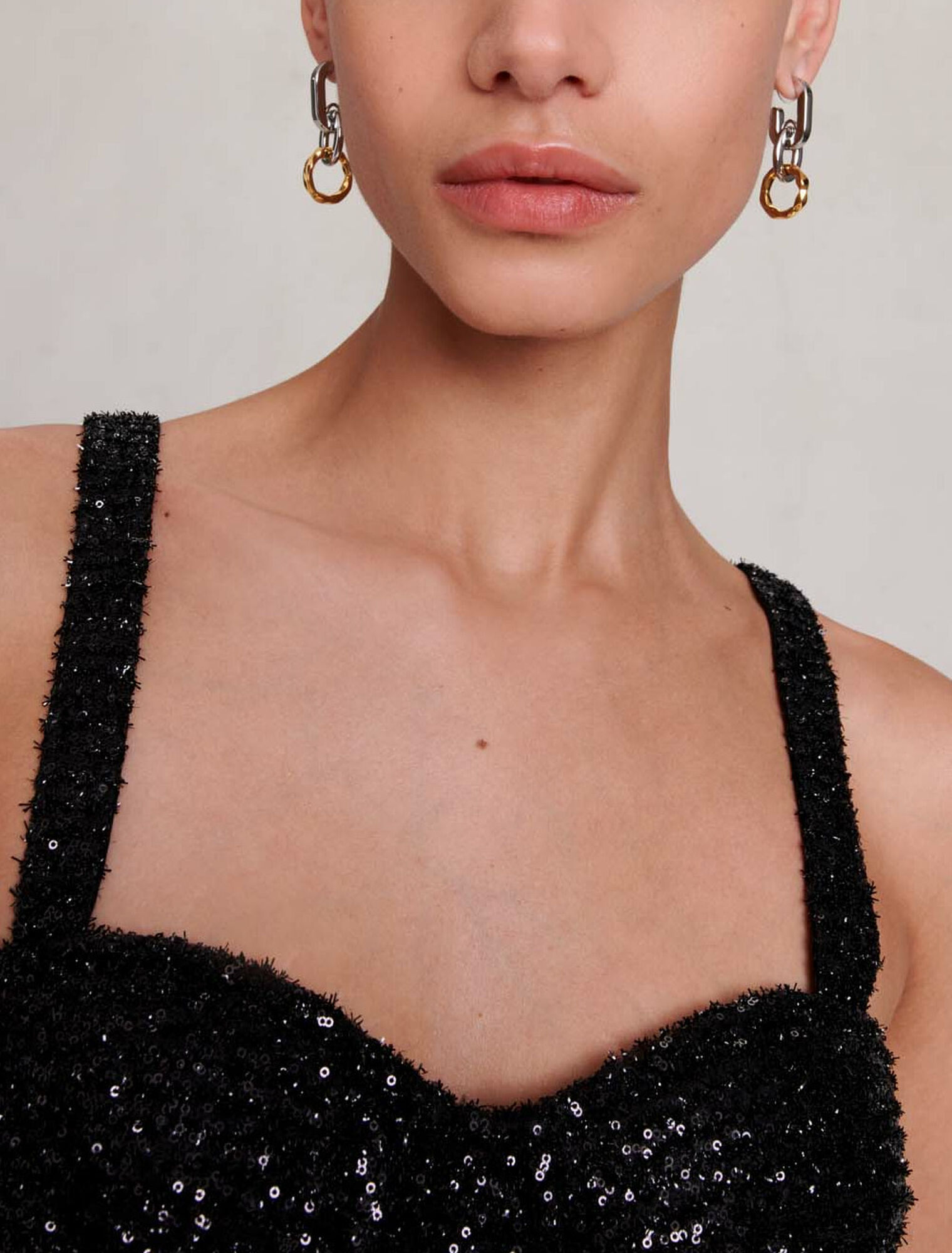 Fodera con paillettes