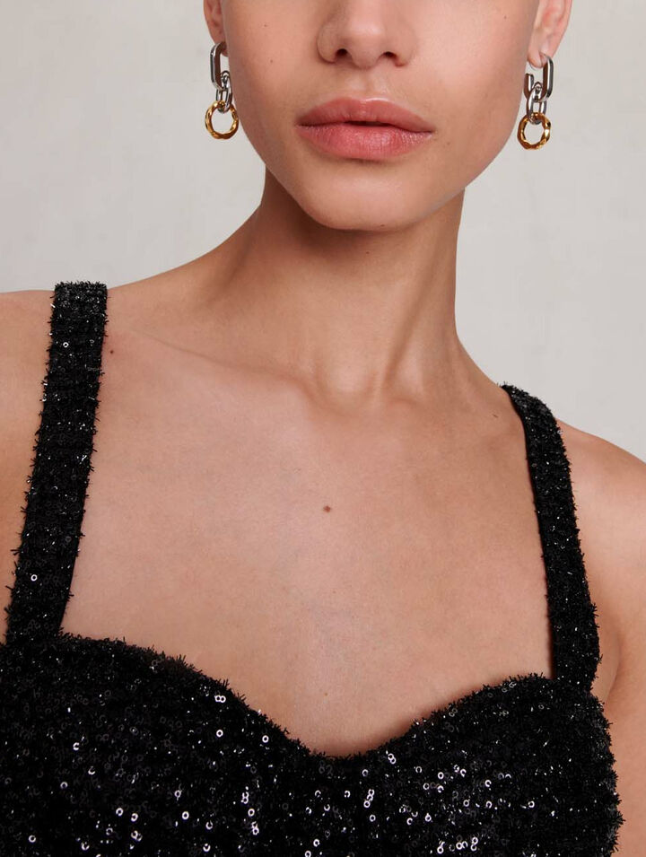 Fodera con paillettes