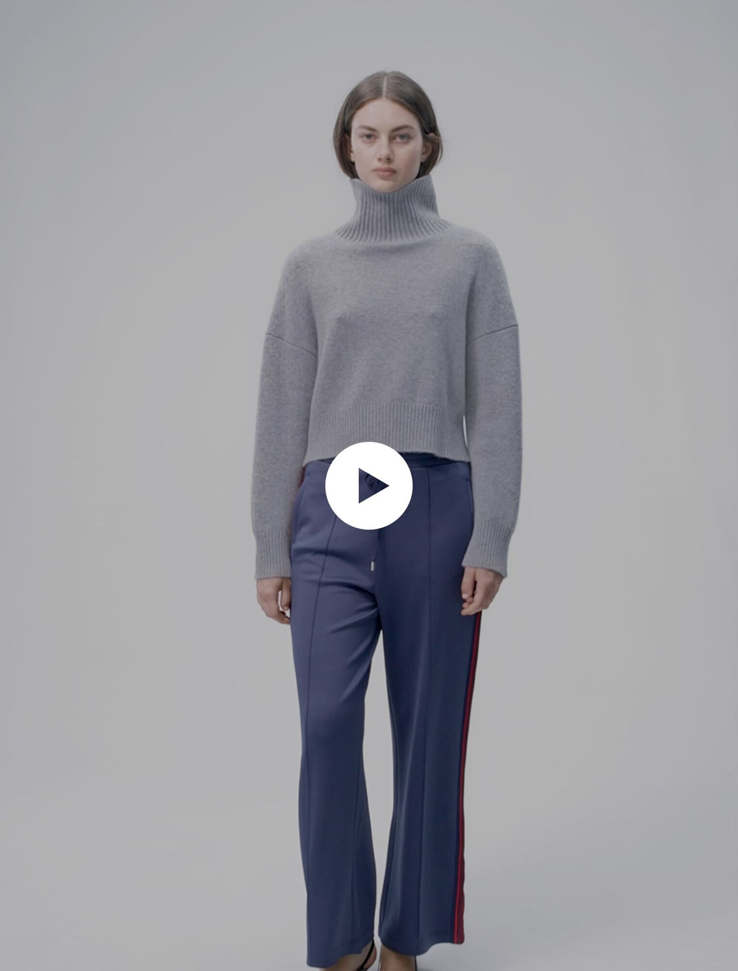 Pantaloni con bande