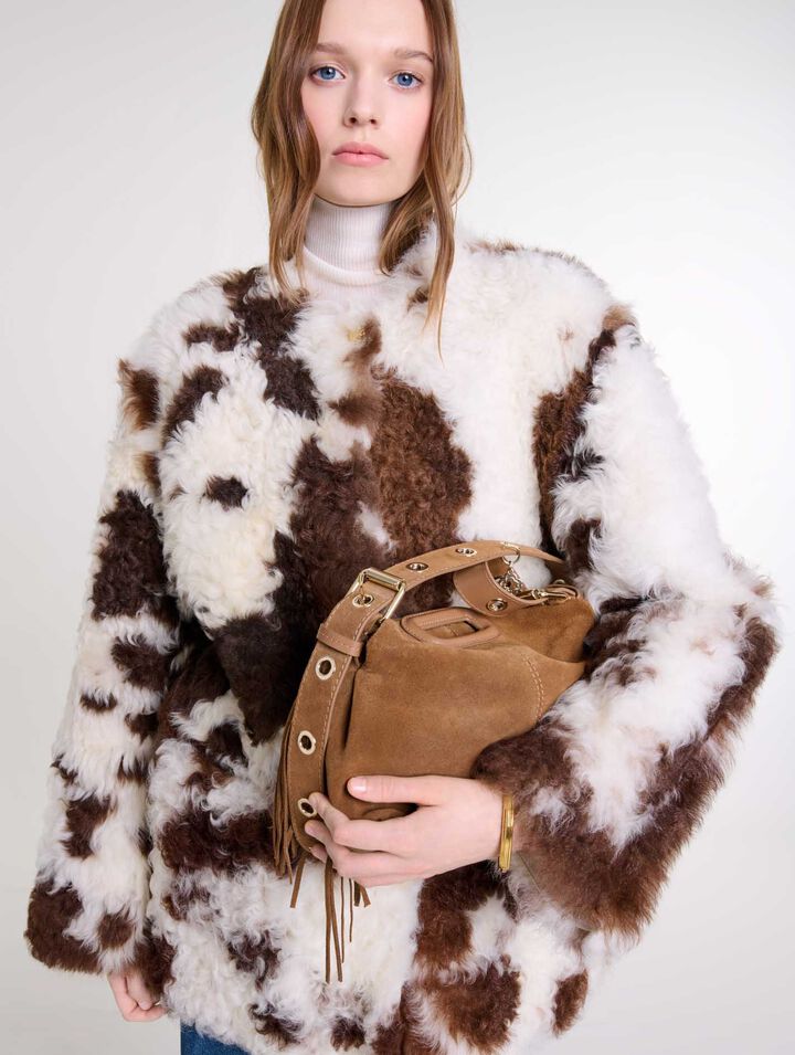 Shearling reversibile