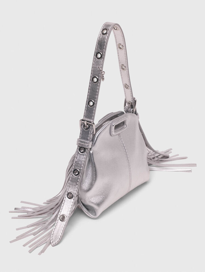 Borsa Miss M micro pelle metalliz.