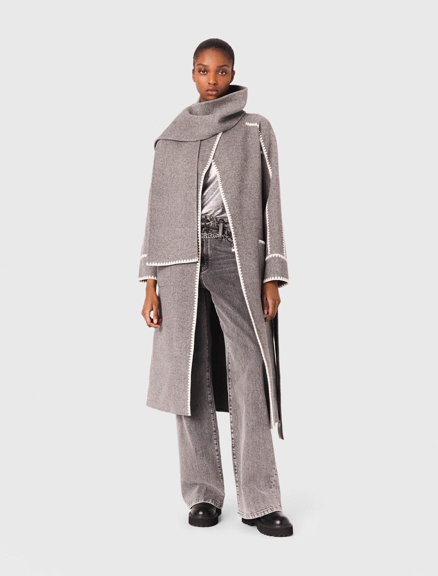 Cappotto lungo double face