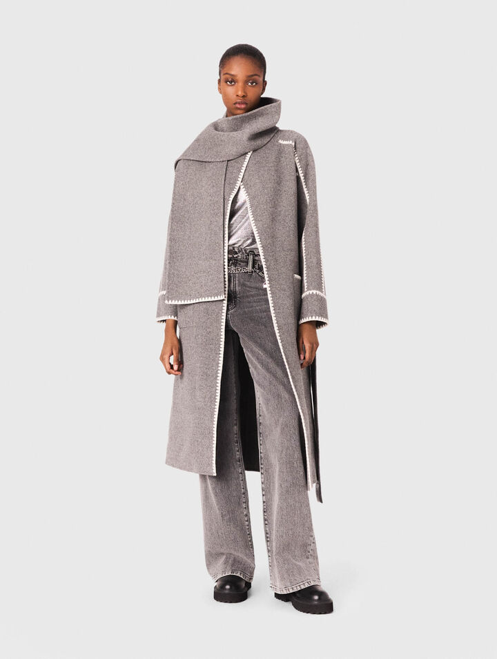 Cappotto lungo double face