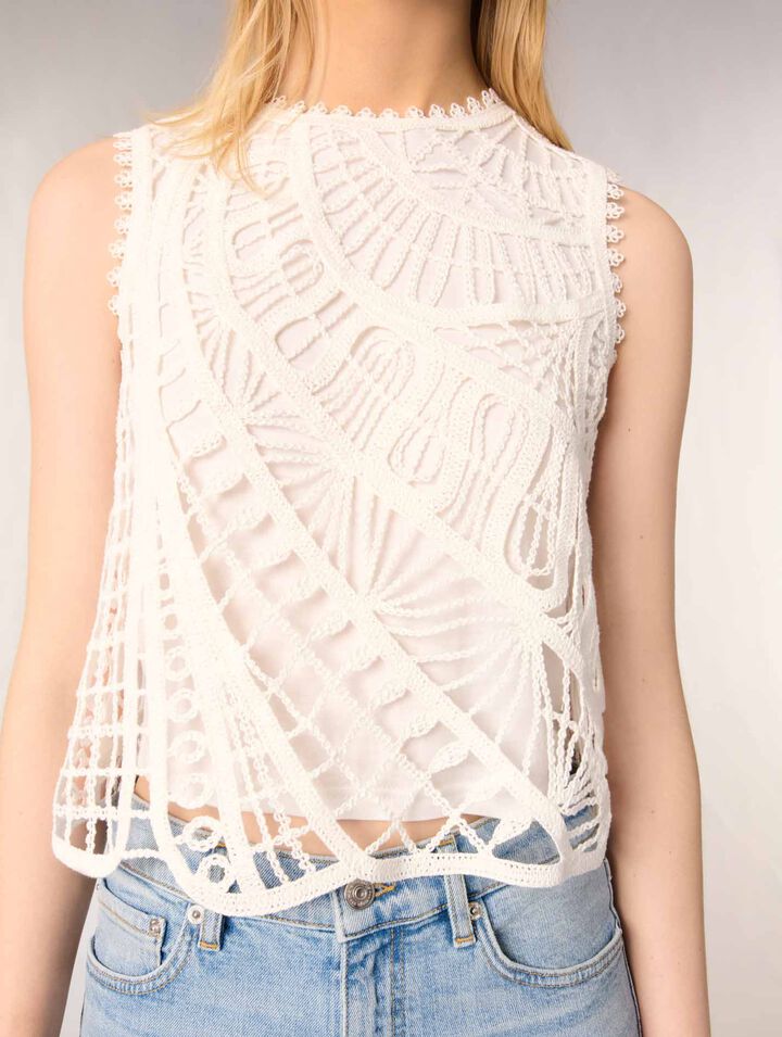 Top in crochet