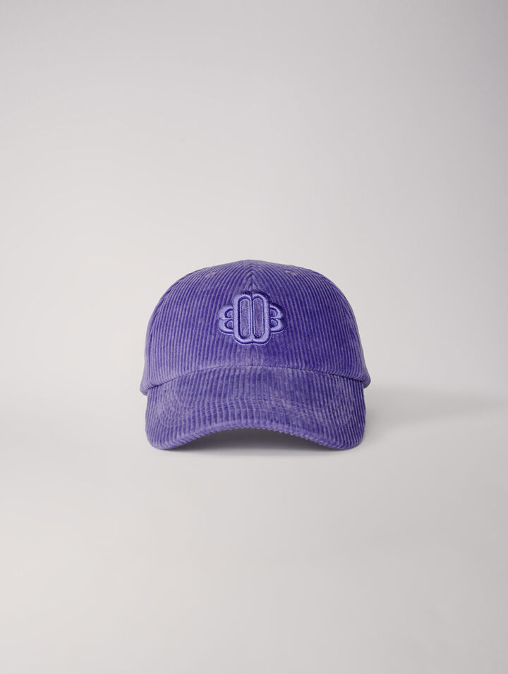 Cappello in velluto