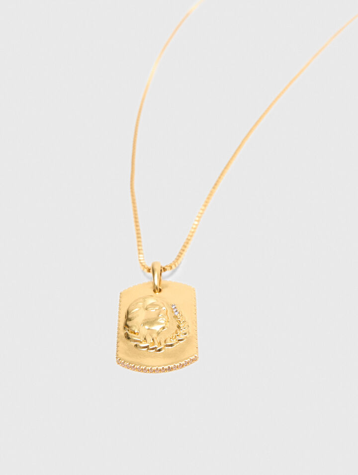 Collana con segno zodiacale