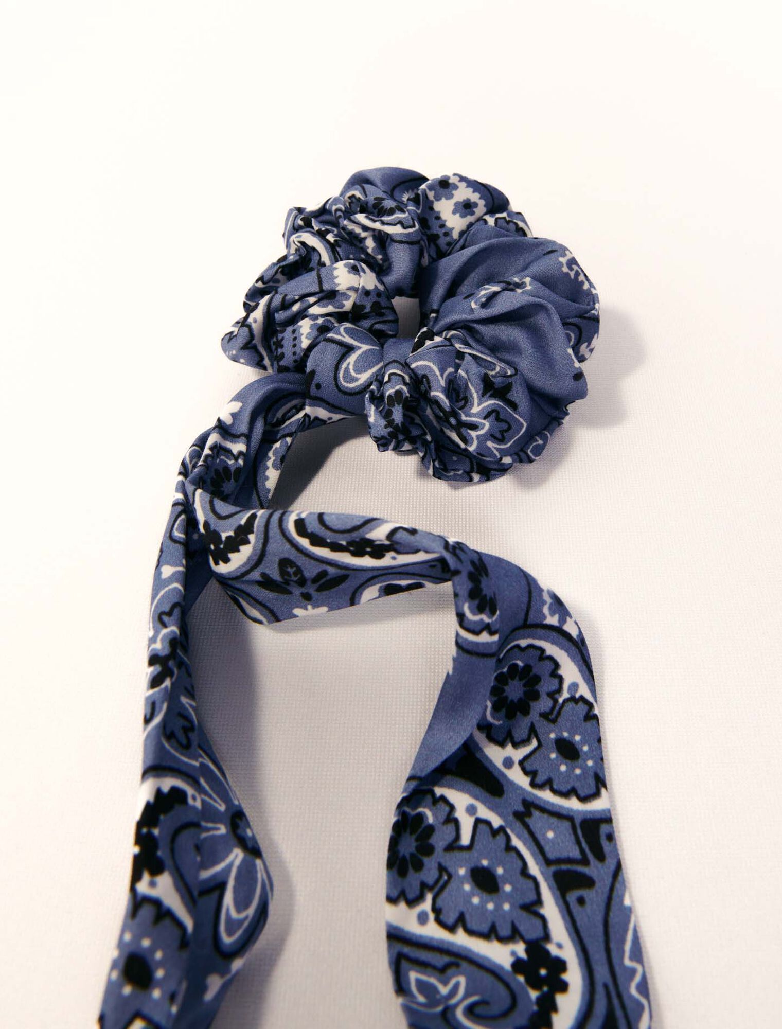 Elastico foulard nastro con stampa