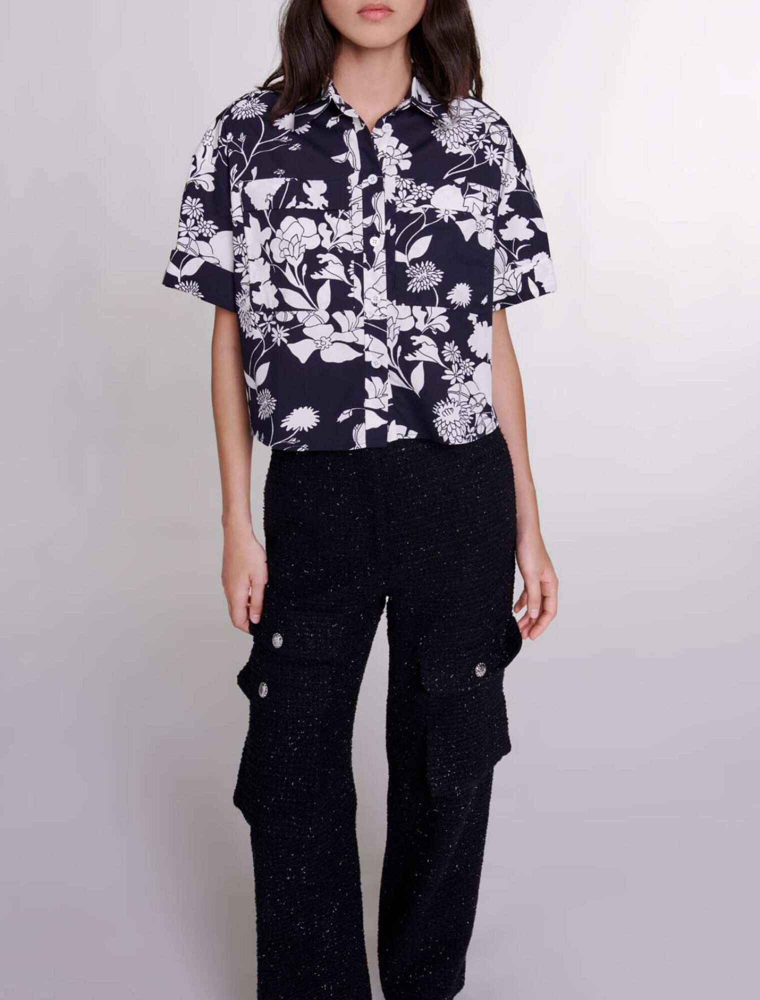 Pantaloni in tweed